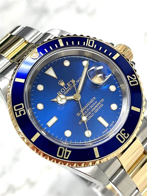 rolex submariner tropical dial|Rolex Submariner two tone blue.